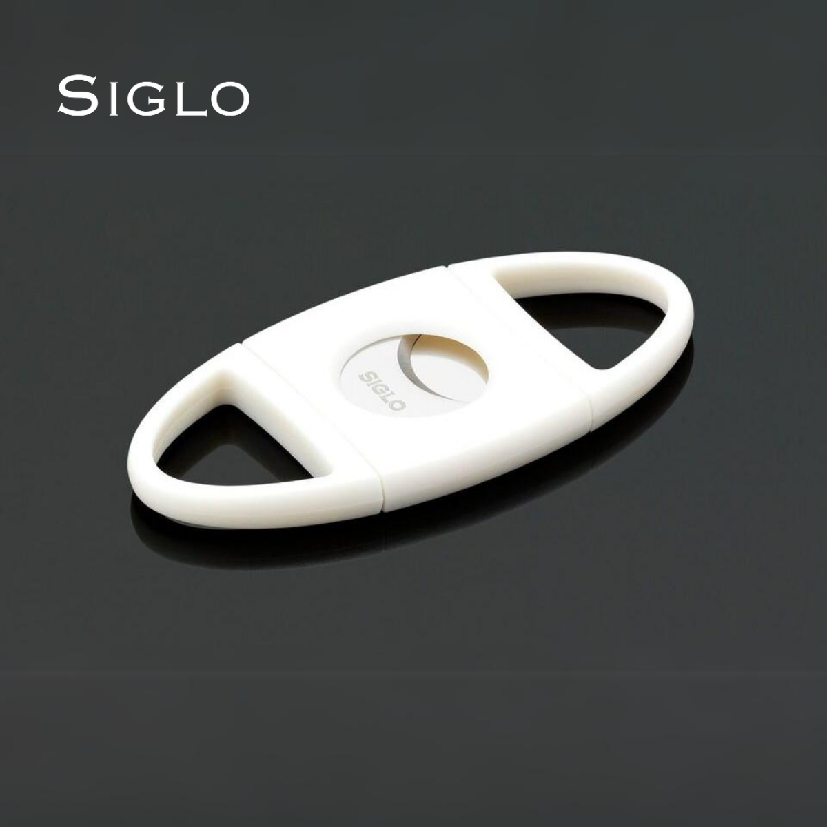 10010320D SIGLO Twin Blade Plastic Cutter - White