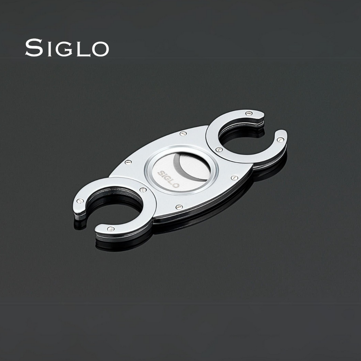 10010352D SIGLO CC Cutter - Silver Body / Silver Handle