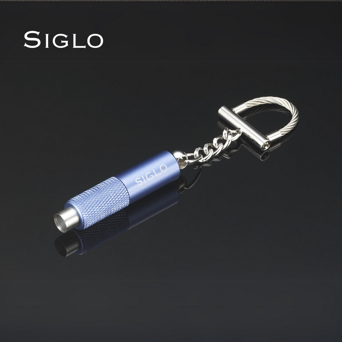 10010564D SIGLO Keychain Punch - Metallic Blue