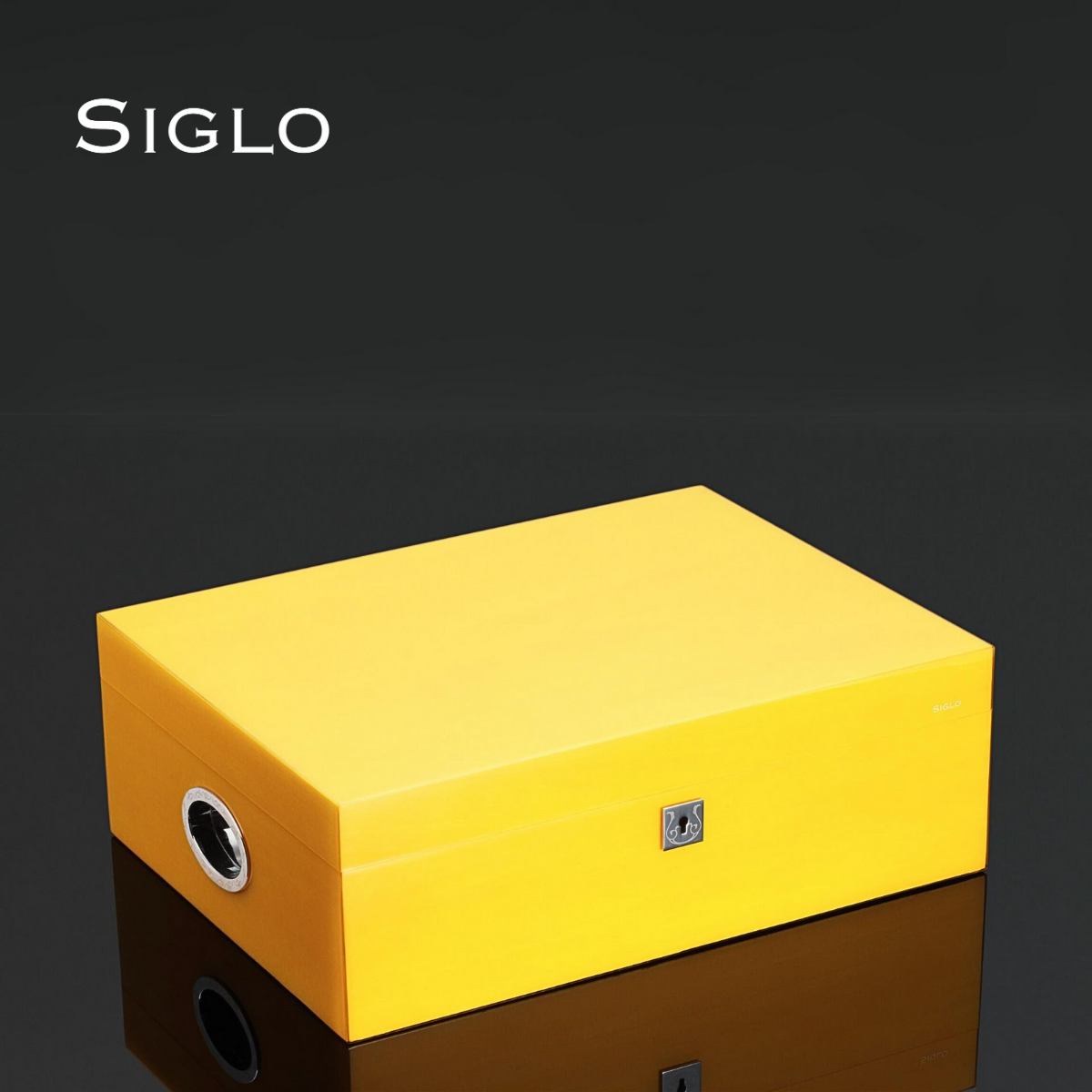 60700261D SIGLO 200' Sunny Yellow Humidor