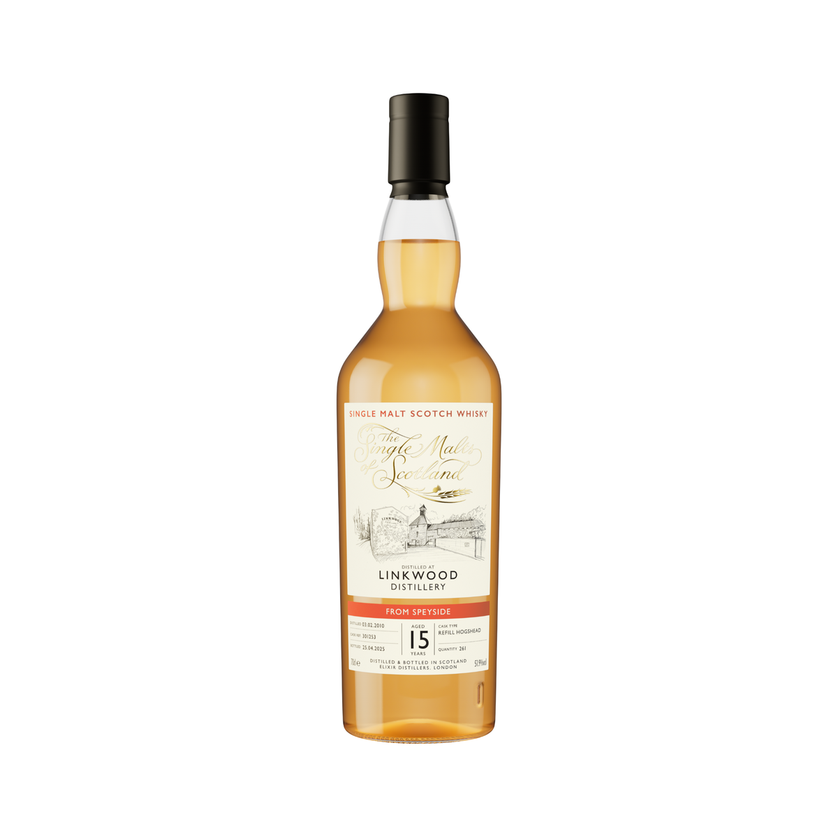 SMOS Linkwood 2010 15YO Refill Hogshead #301259 Single Malt of Scotland