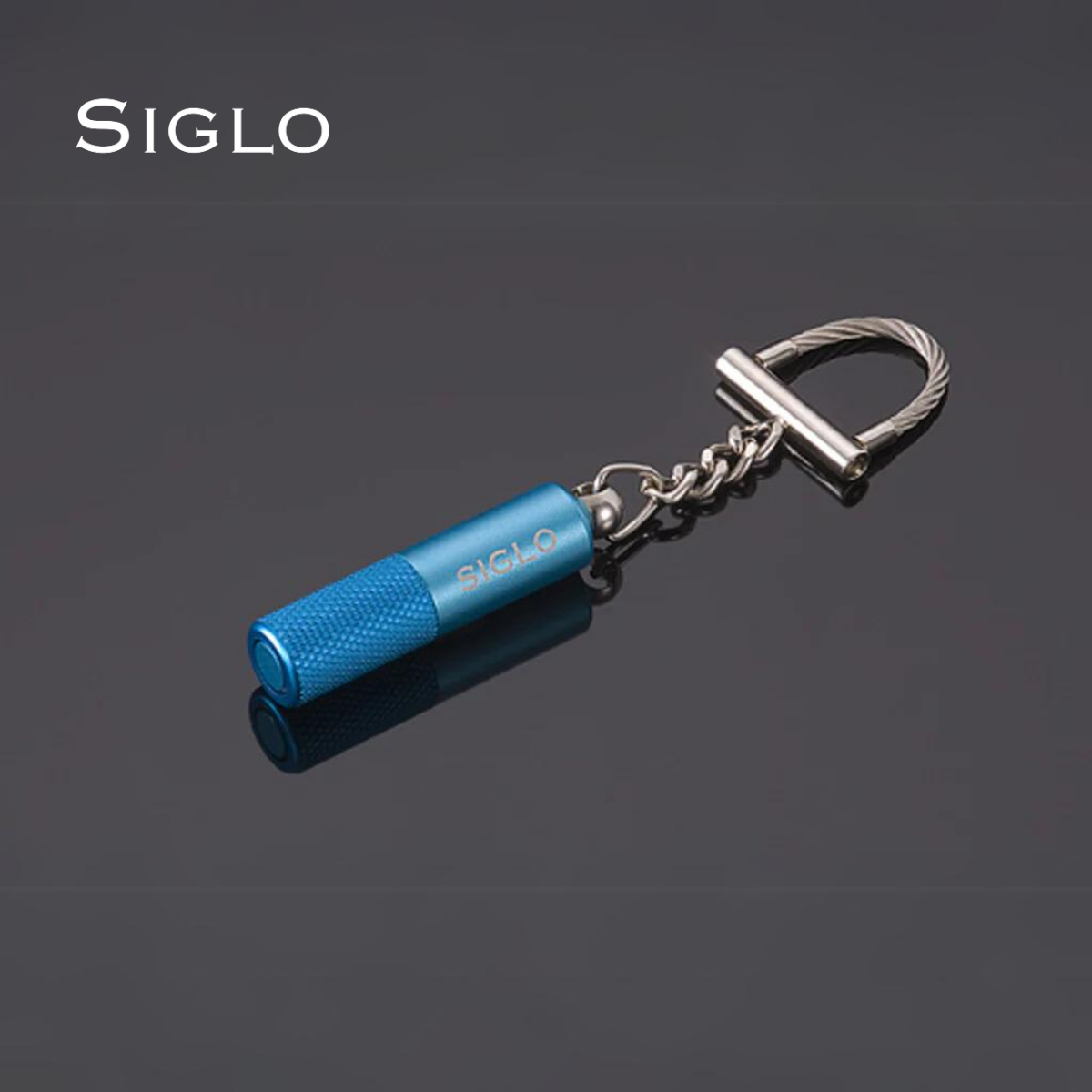 10010439D SIGLO Keychain Punch - Blue