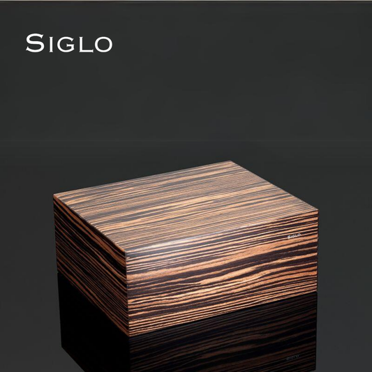 60700195D SIGLO 50' Ebony Humidor