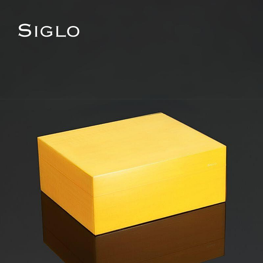 60700237D SIGLO 50' Sunny Yellow Humidor