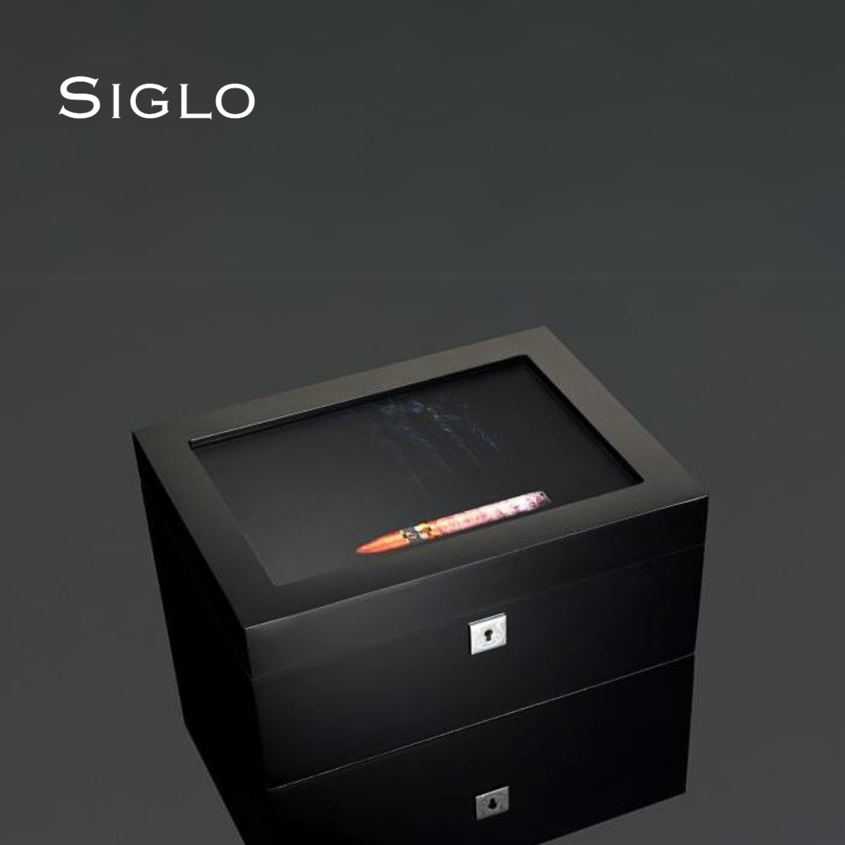 60700536D SIGLO Lenticular Humidor