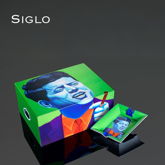 60700672D SIGLO John F. Kennedy Humidor Set