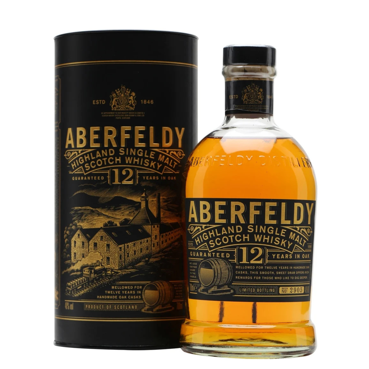 Aberfeldy 12 YO Single Malt Scotch Whisky