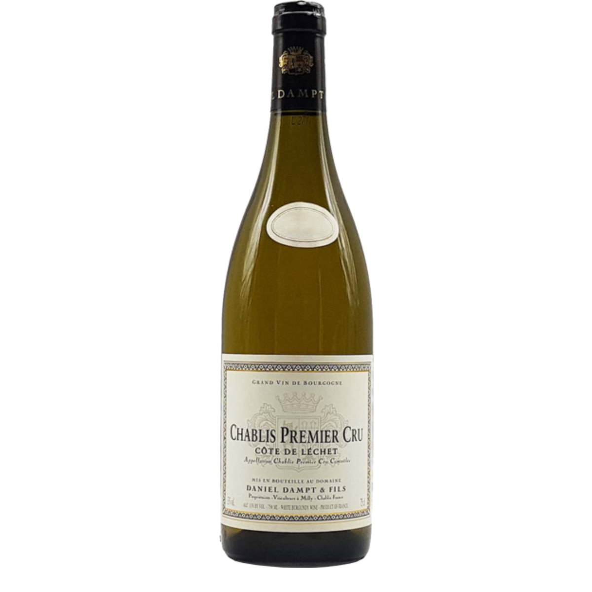 DOMAINE DANIEL DAMPT COTE DE LECHET CHABLIS 1ER CRU 2022